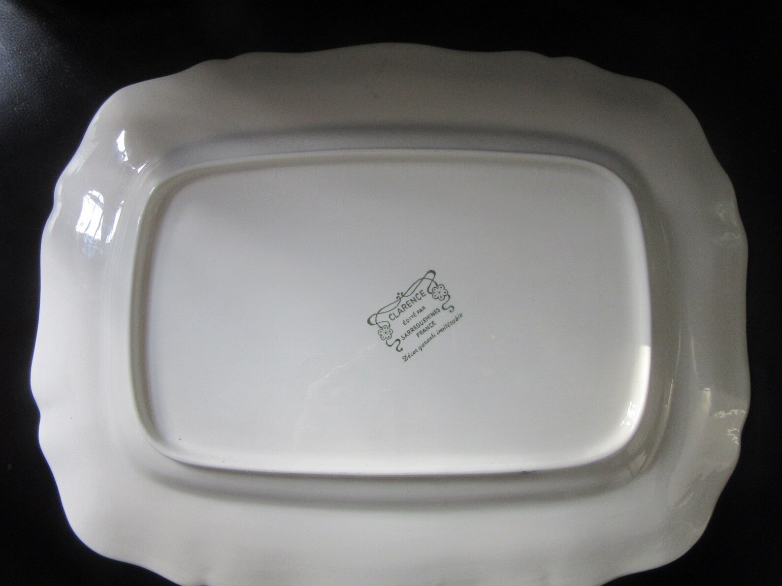 SARREGUEMINES French Serving Tray/ Dish/ Plate/ Platter Etsy