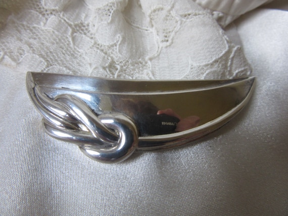 Sale : Christofle Silver Plated Brooch Pin, vinta… - image 3