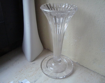 WATERFORD MARQUIS CANDLESTICK Candle Holder Crystal Vintage