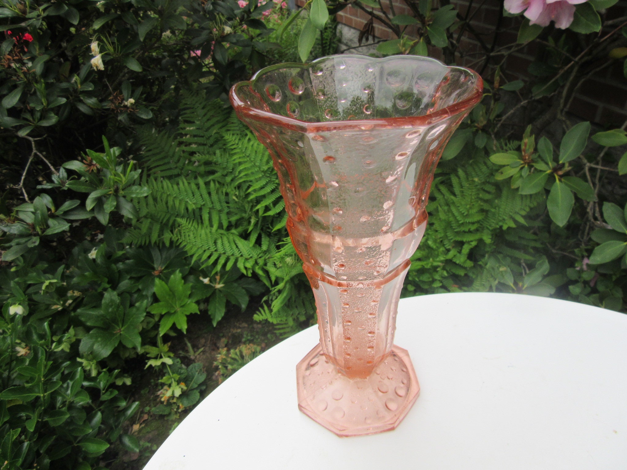 August Walther - Walther&Sohne - Vase art déco Windsor