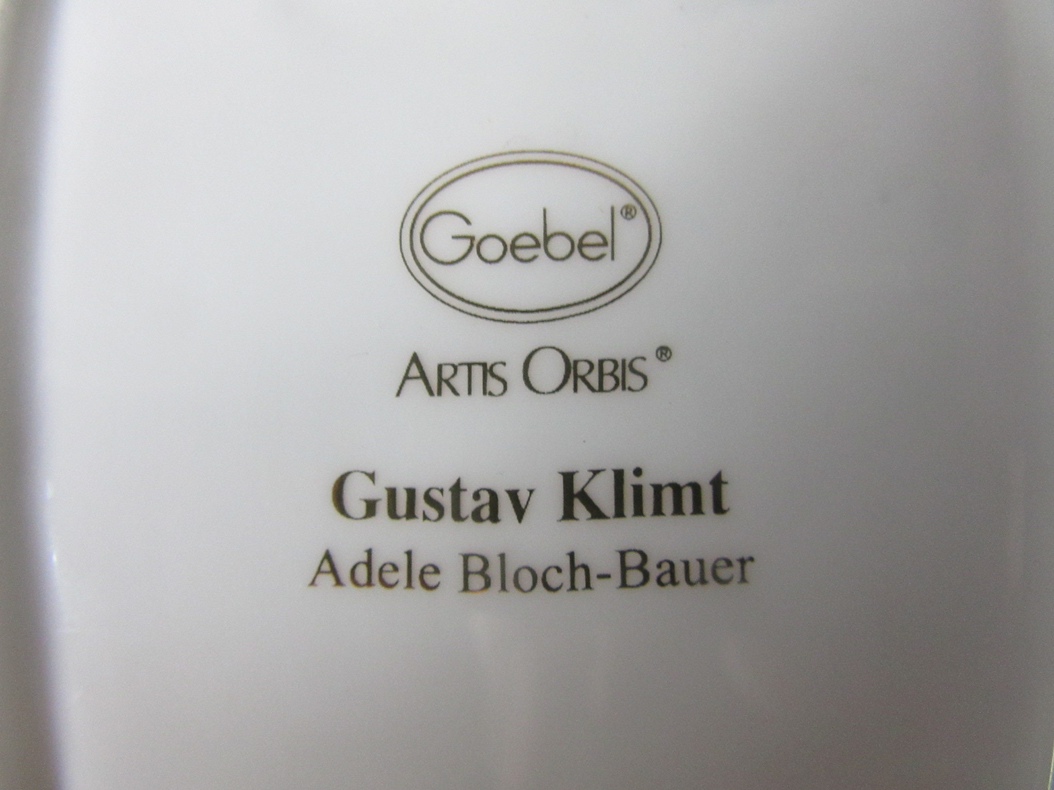 Saucer Klimt - Block-bauer Gustav Artis Etsy Orbis Adele Goebel