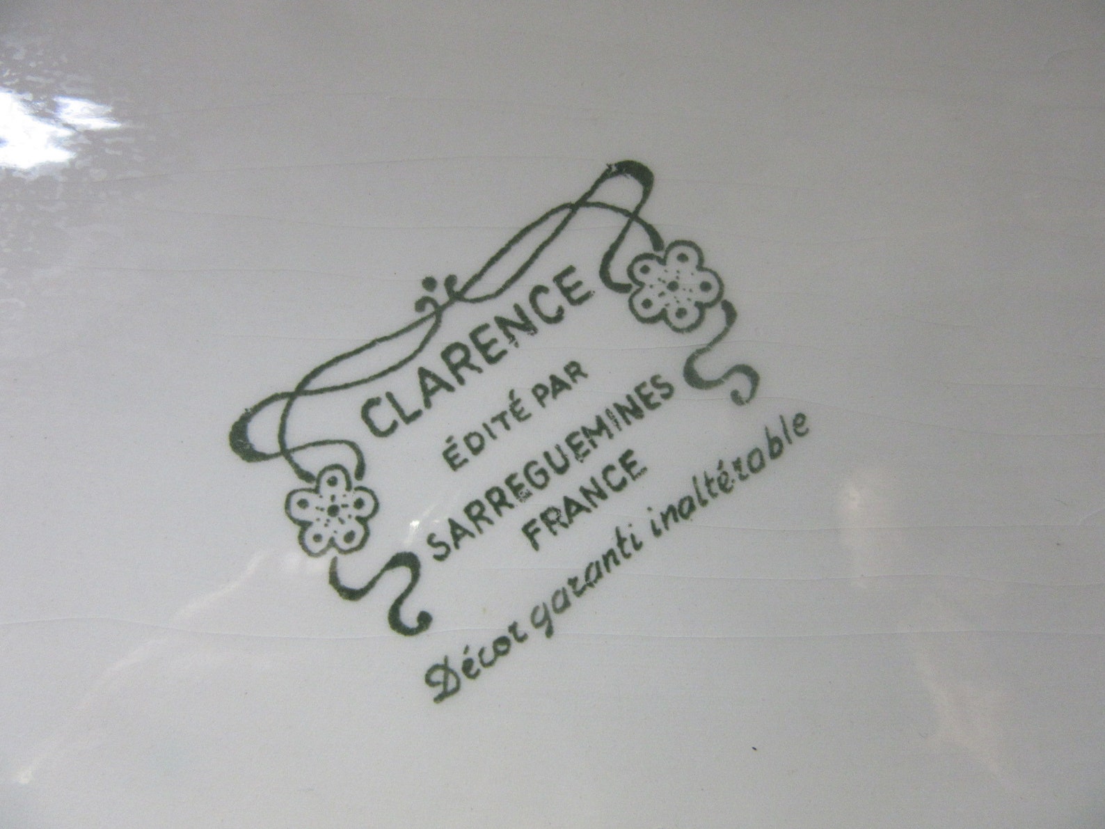 SARREGUEMINES French Serving Tray/ Dish/ Plate/ Platter Etsy