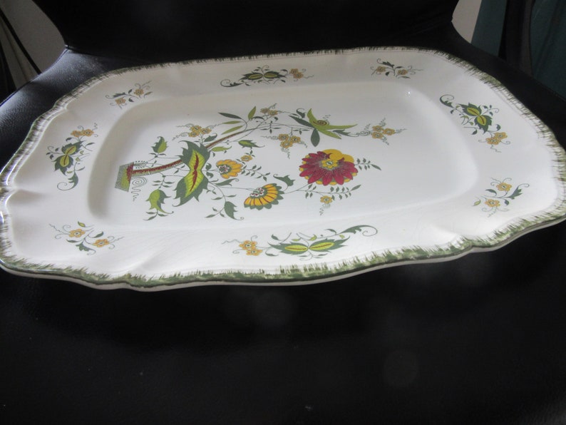 SARREGUEMINES French Serving Tray/ Dish/ Plate/ Platter Etsy