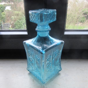 French storage jar, canister, lidded jar, turquoise, kitchenalia, vintage, unusual, collectible