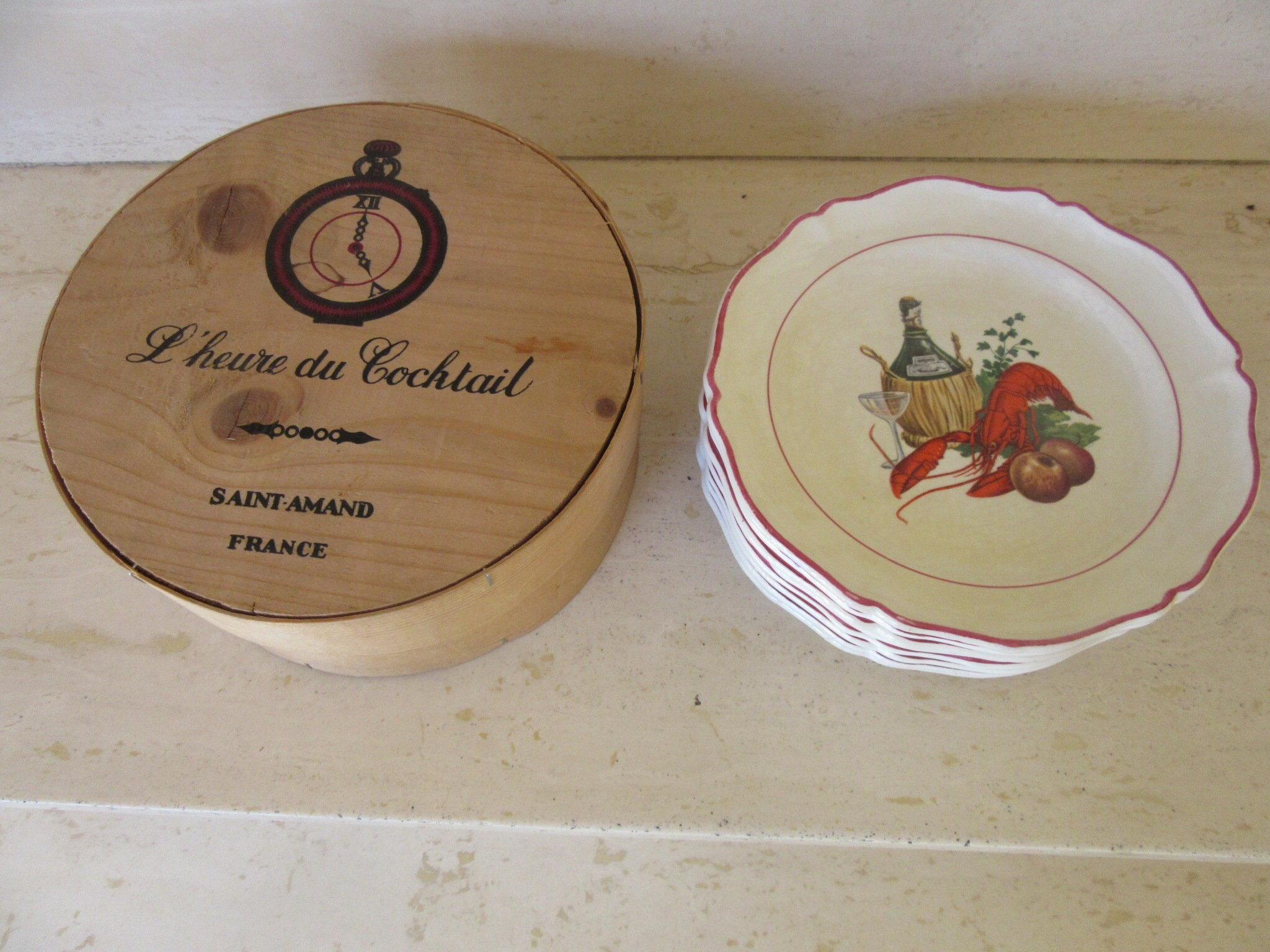 8月末まで_セットSt. Amand Nord ORCHIESディナープレート 8月末まで_