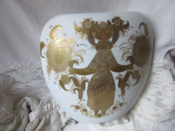 ◎Rosenthal ローゼンタール Bjorn Wiinblad 綺麗なフラワー