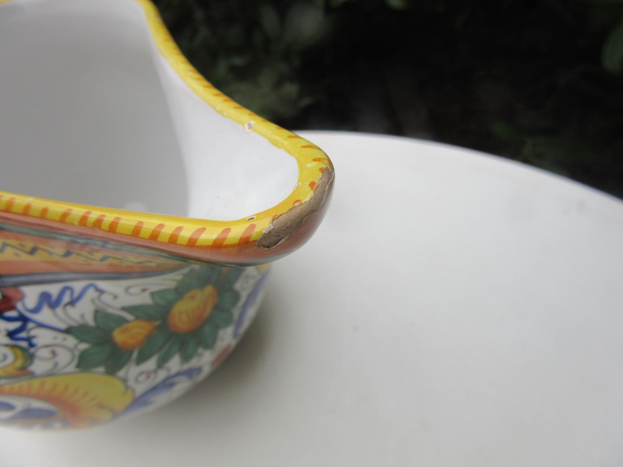 DERUTA ITALY RAFFAELLESCO ジャグ ピッチャー カラフェ ドラゴン柄