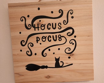 Placa de pared de Hocus Pocus