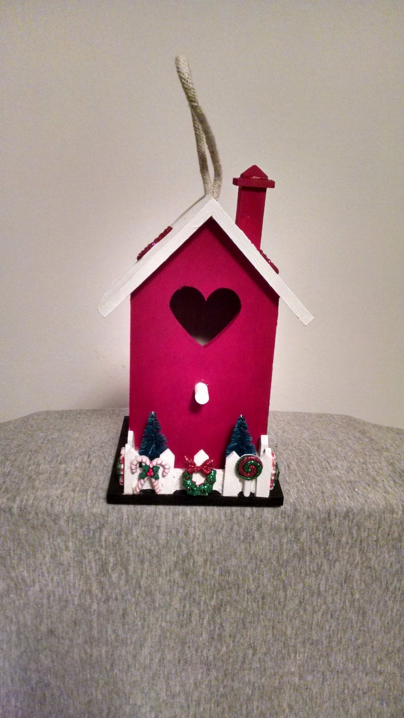 Candy Cane House Etsy