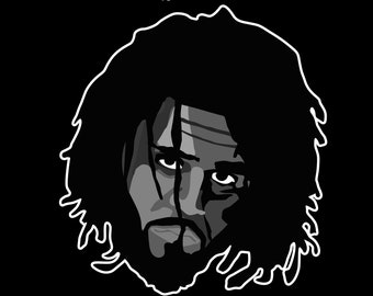 J Cole SVG Cut File