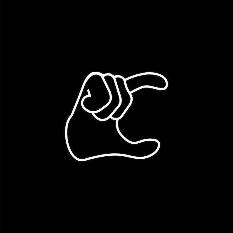 Crips Gang Sign SVG Cut File 2021 Etsy Canada