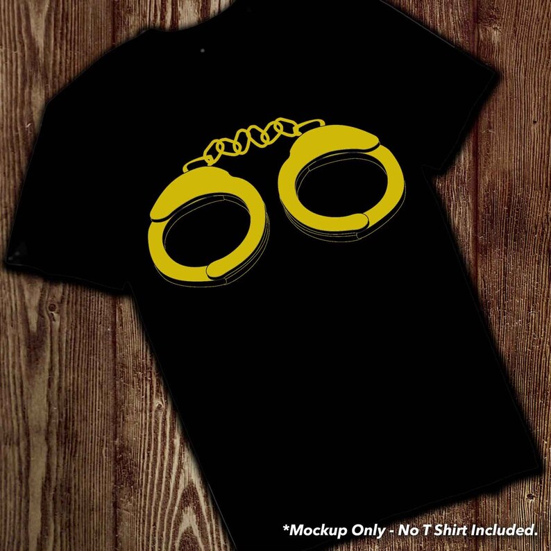 Handcuffs SVG ClipArt Instant Download