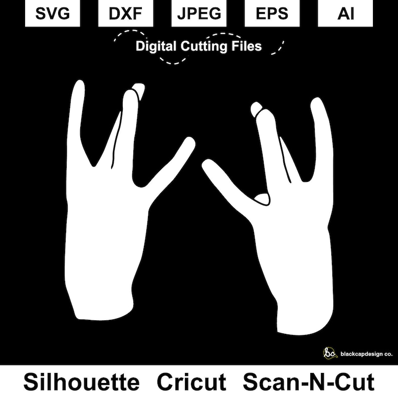 West Side Gang Hand Sign SVG Cut File Etsy