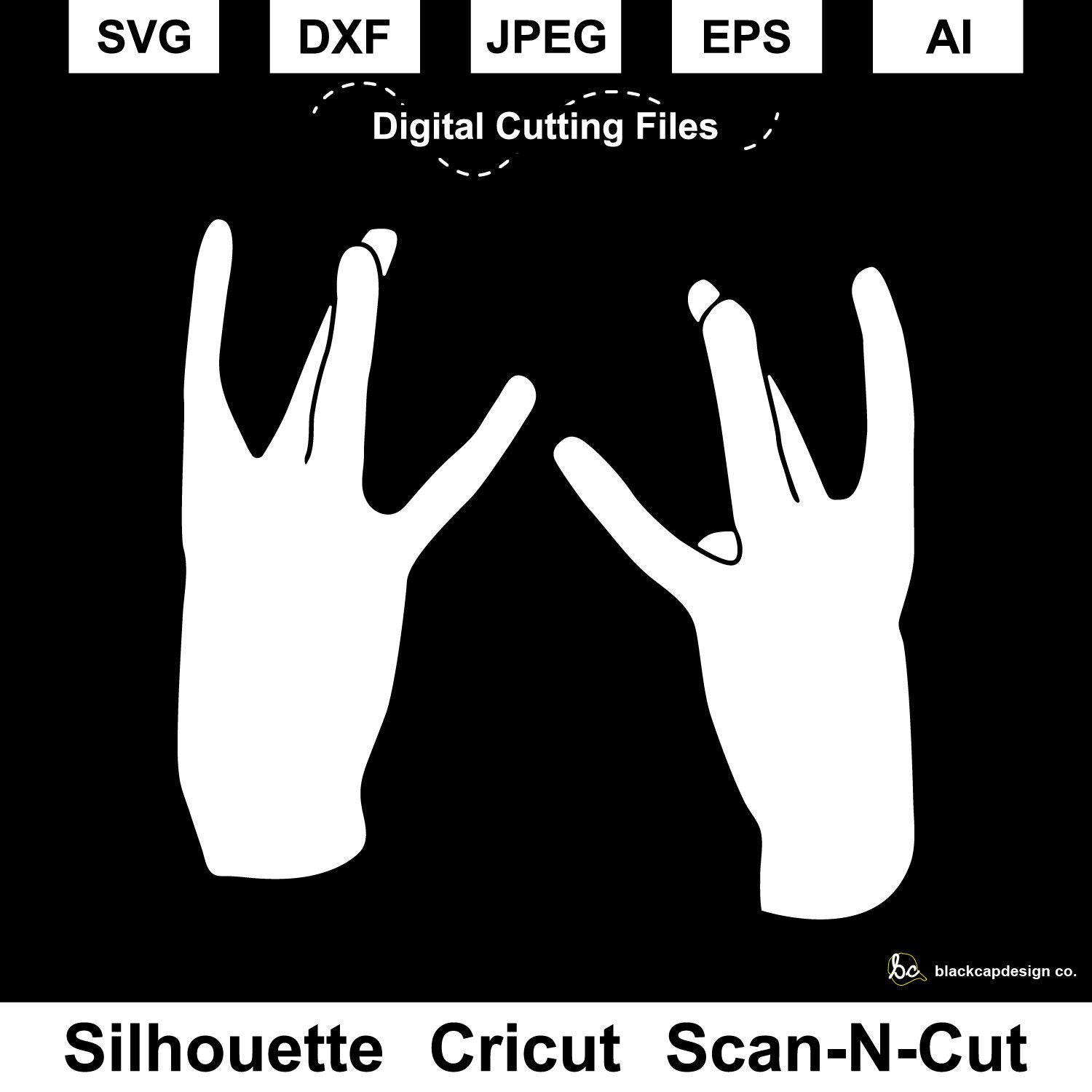 West Side Gang Hand Sign SVG Cut File - Etsy