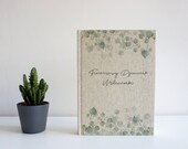 Personalised lined A5 Notebook - MADE TO ORDER - Original Journal - Lined notebook - A5 Hardcover handmade book - Personalized gift