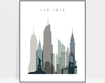 New York Poster Etsy