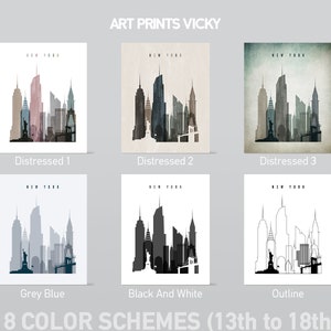 London Art Print, Skyline Poster, Wall Art Decor for Homes, Offices, and Unique Travel Gifts ArtPrintsVicky image 5