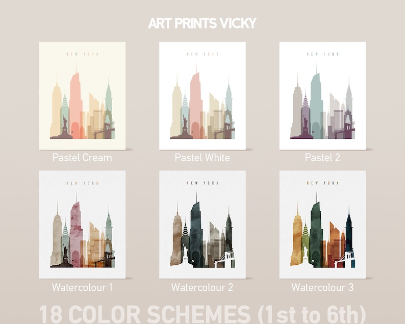 London Art Print, Skyline Poster, Wall Art Decor for Homes, Offices, and Unique Travel Gifts ArtPrintsVicky image 3