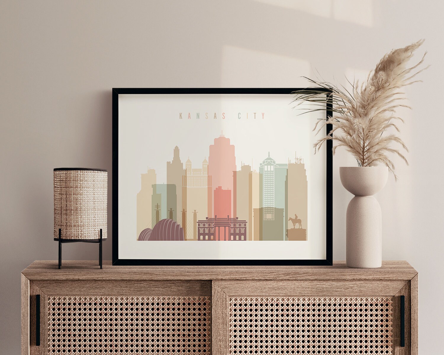Kansas City Print Poster Kansas City Wall Art Kansas City - Etsy