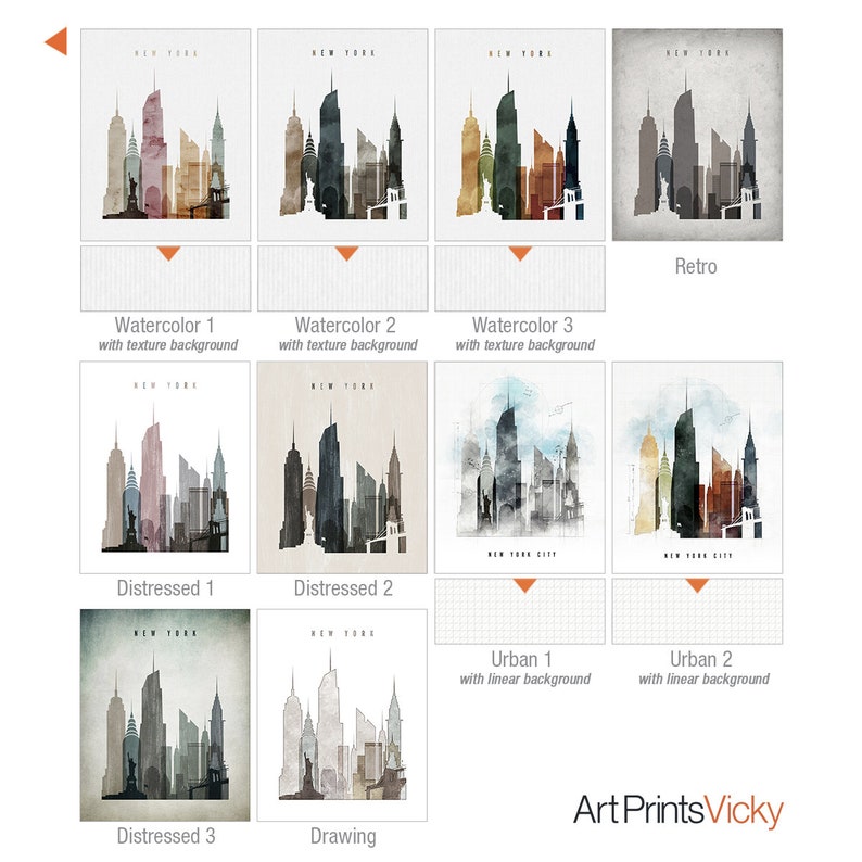 poster Minneapolis print Minneapolis skyline wall art ArtPrintsVicky
