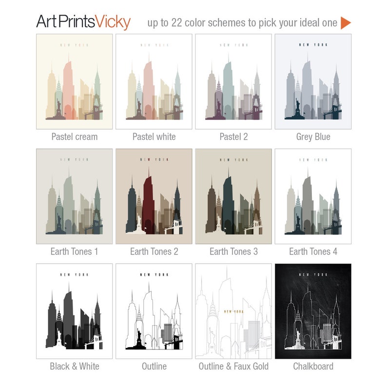 poster Minneapolis print Minneapolis skyline wall art ArtPrintsVicky