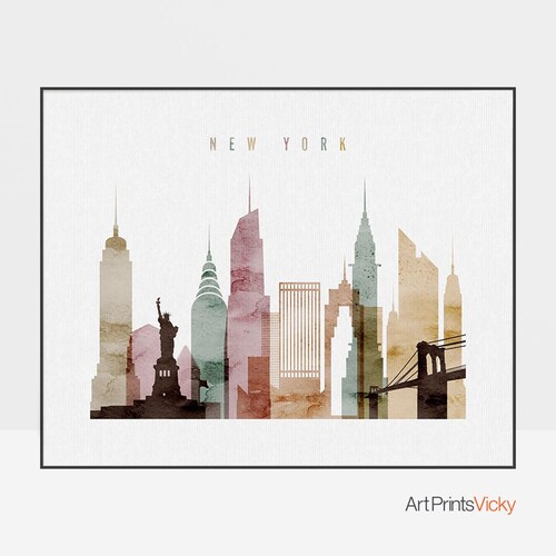 NYC Wall Gallery Set Printable Wall Art for Sale Prints Etsy