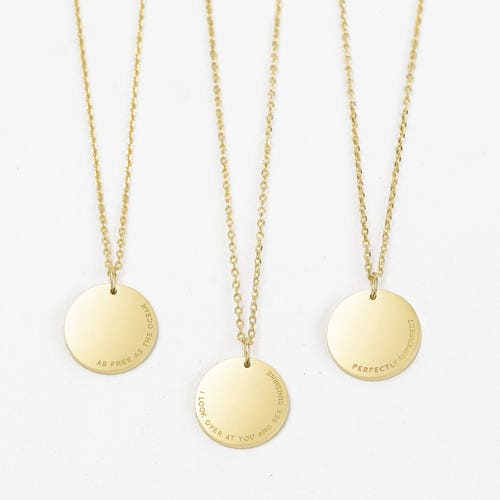 Custom Medallion Necklace 