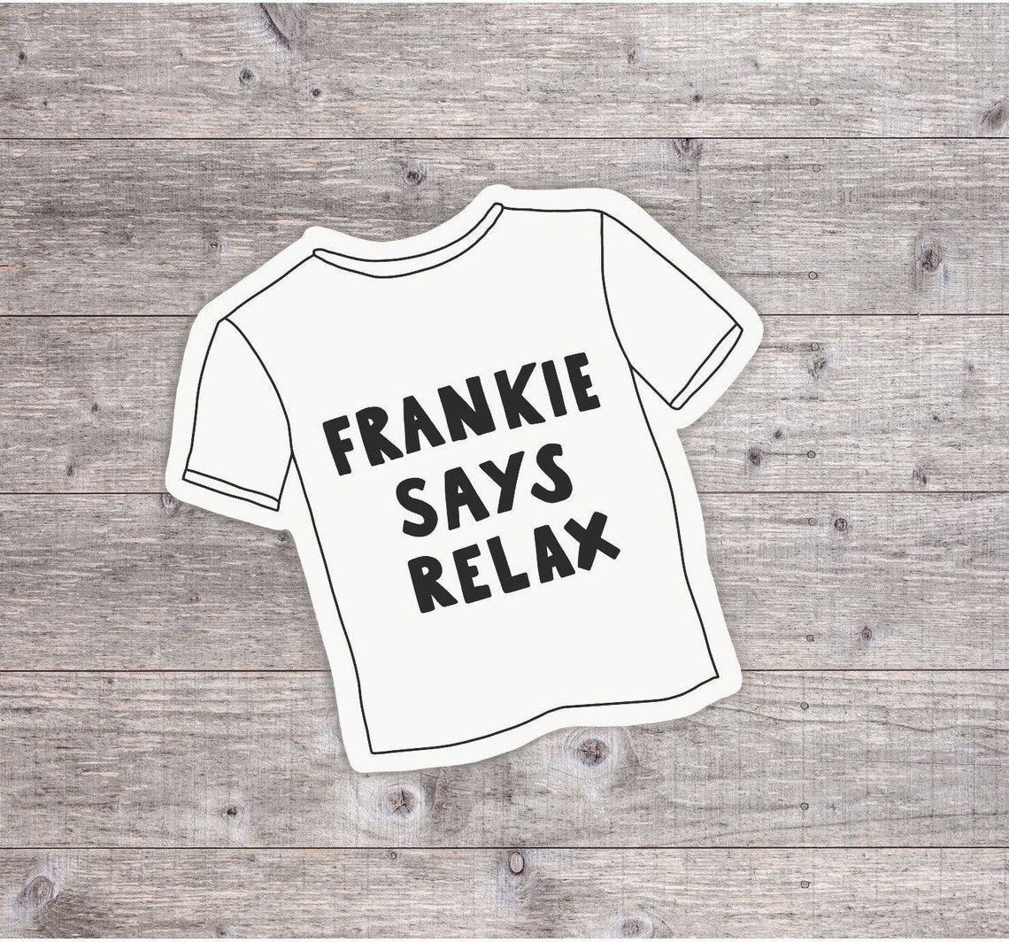 original frankie says relax t shirt original frankie says relax t shirt