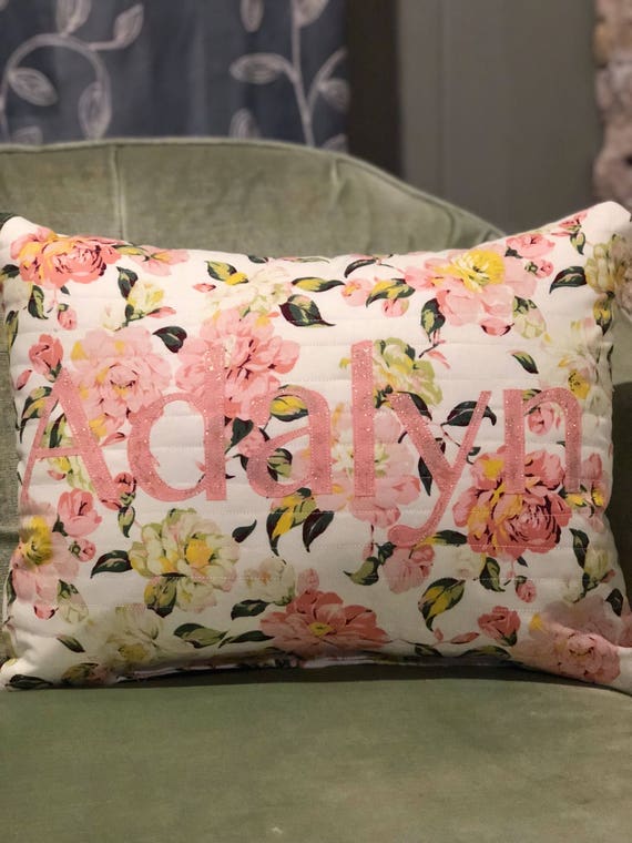 Personalized Decorative Pillow Etsy