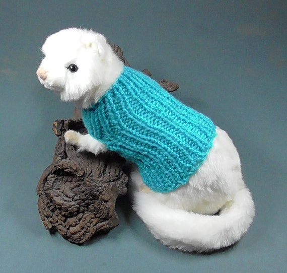 FERRET KNITTED SWEATER Etsy
