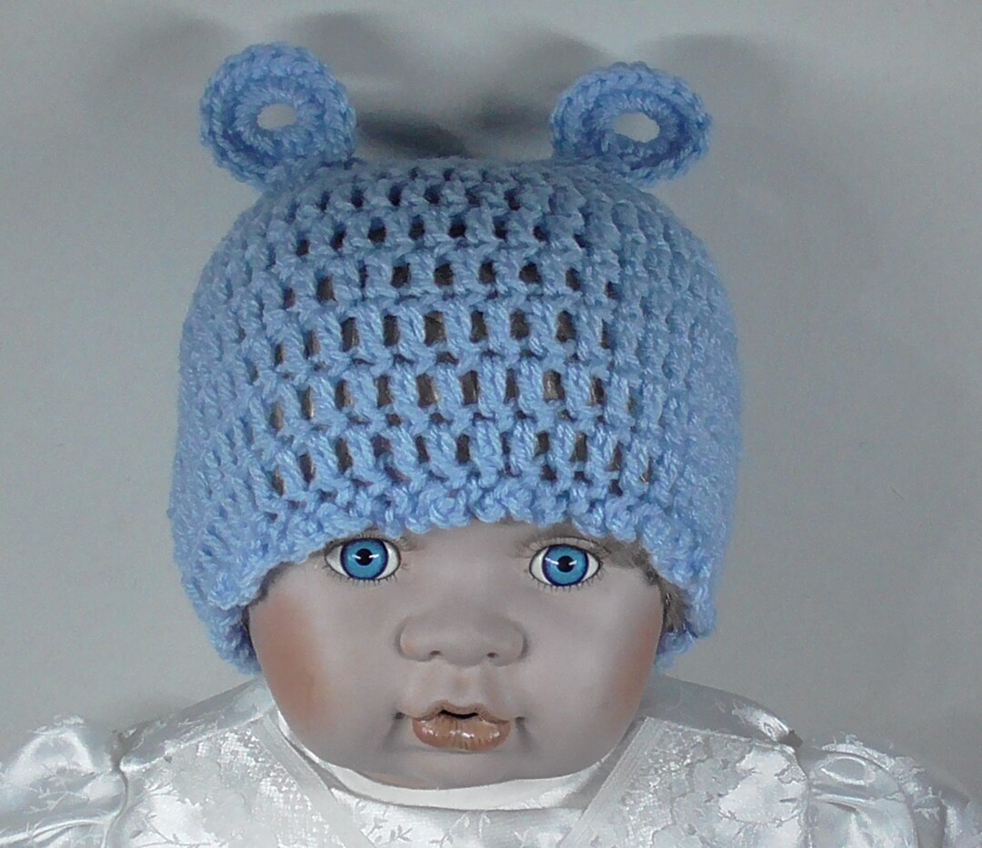BABY TEDDY BEAR Hat. Etsy