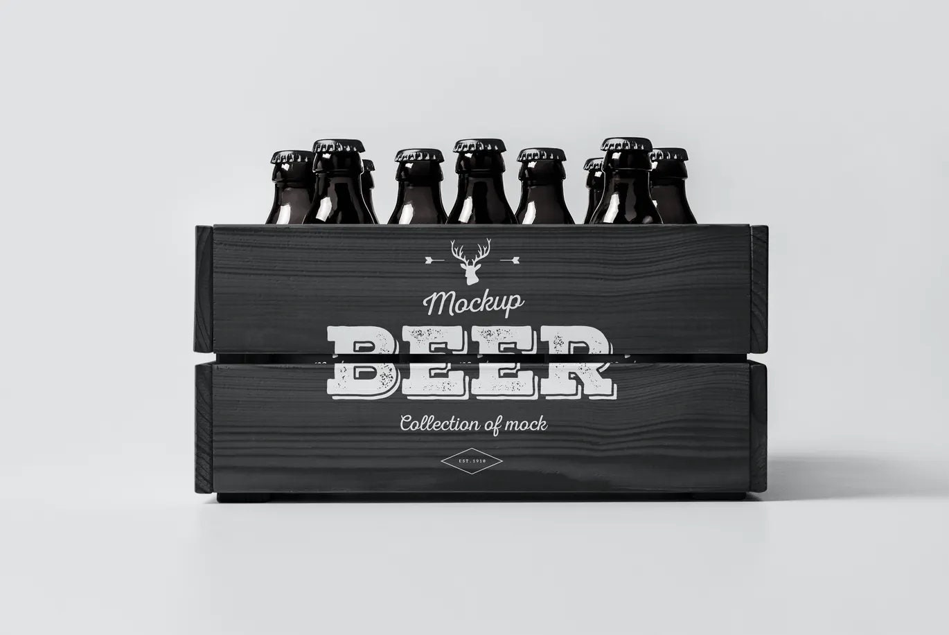 Download Beer Mock-up box Mockup elegant modern professional design | Etsy