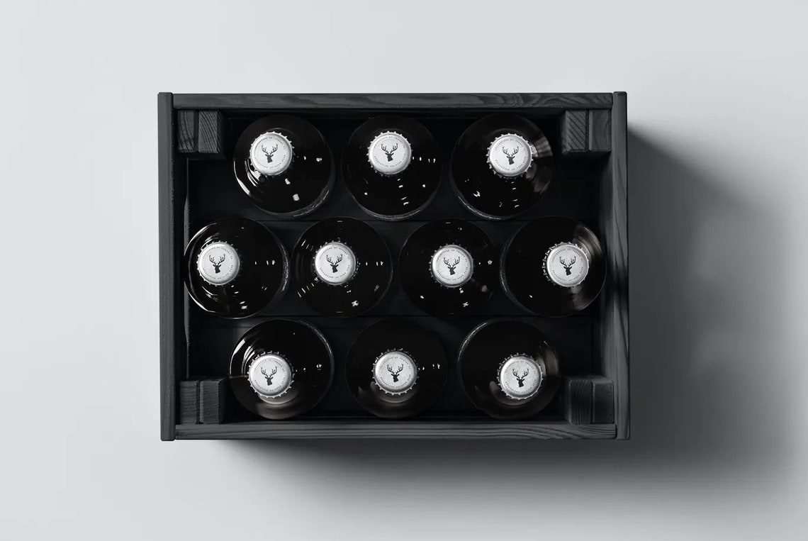 Download Beer Mock-up box Mockup elegant modern professional design ...