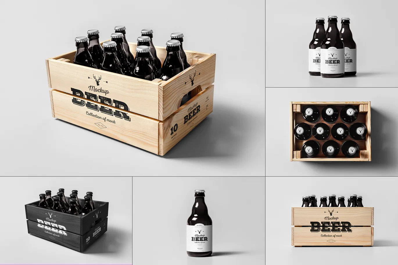 Download Beer Mock-up box Mockup elegant modern professional design ...