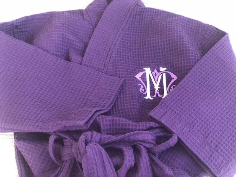 Personalized Bath Robe Monogrammed Bath Robe Women's Etsy