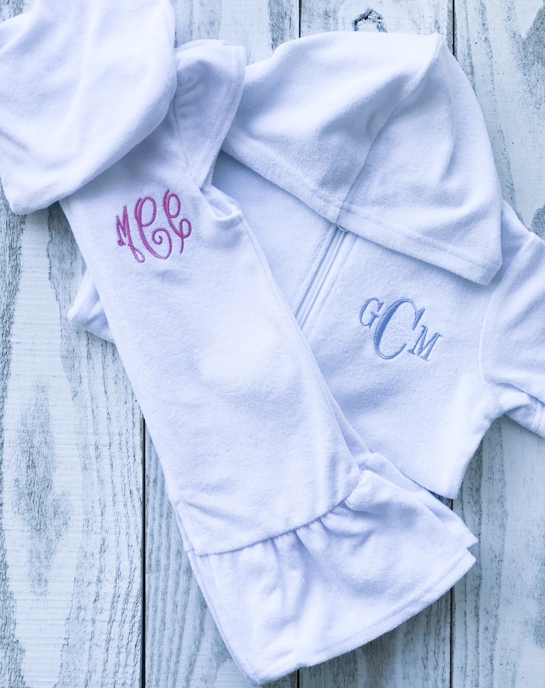 Boys Cover Up Terry Cloth Personalized Swim Cover Up Baby Etsy