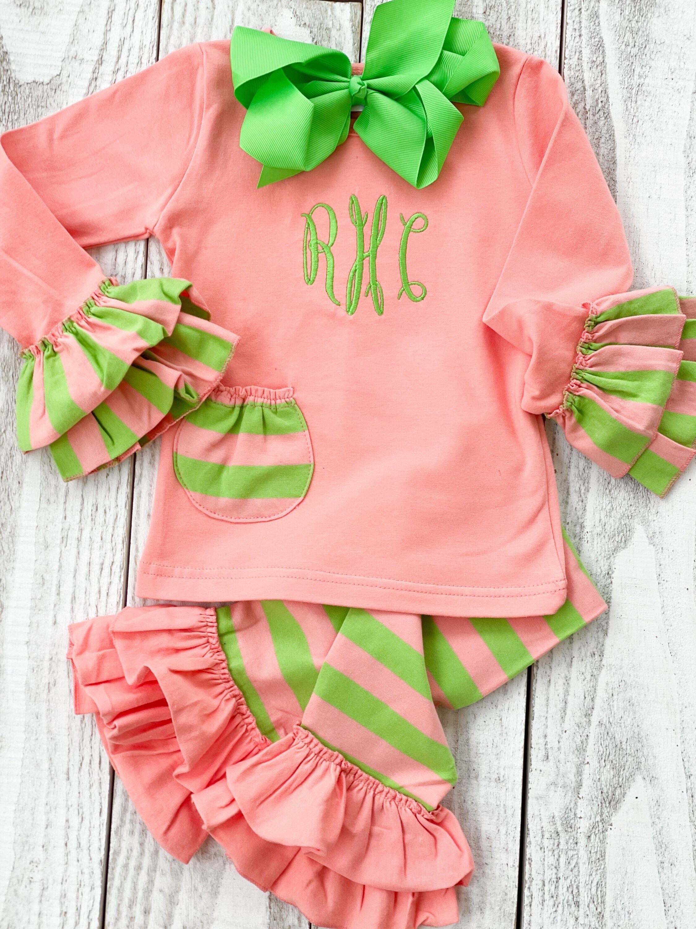 Baby girl ruffle best sale pants