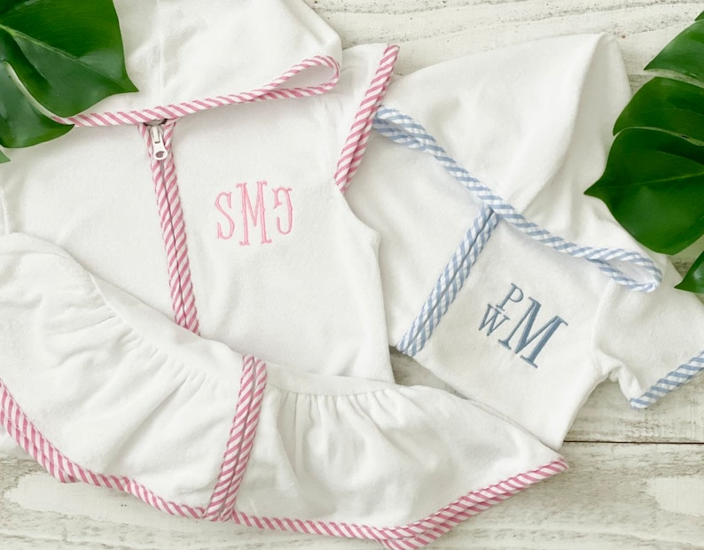 Boys Cover Up Terry Cloth Personalized Swim Cover Up Baby Etsy