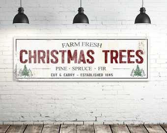 Christmas Tree Farm Sign | Etsy
