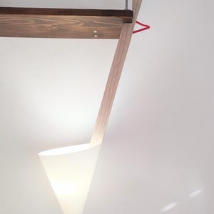 Minimalist Table Lamp for Office or Bedside, Gift Under 100, WOODPECKER image 7