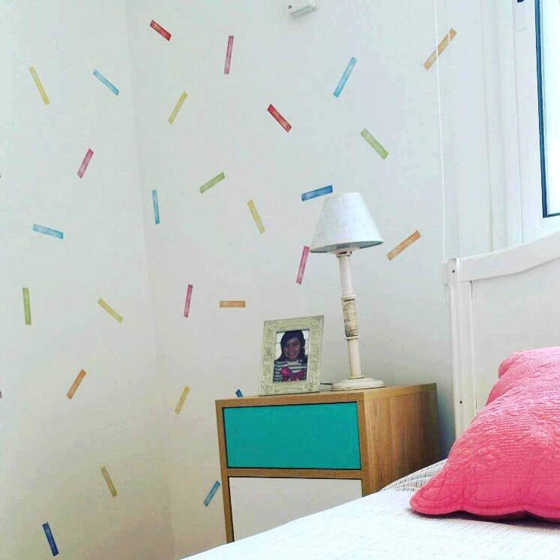 Stick Wall Decal Stick Pattern Wall Decal Stick Kids Decal Etsy