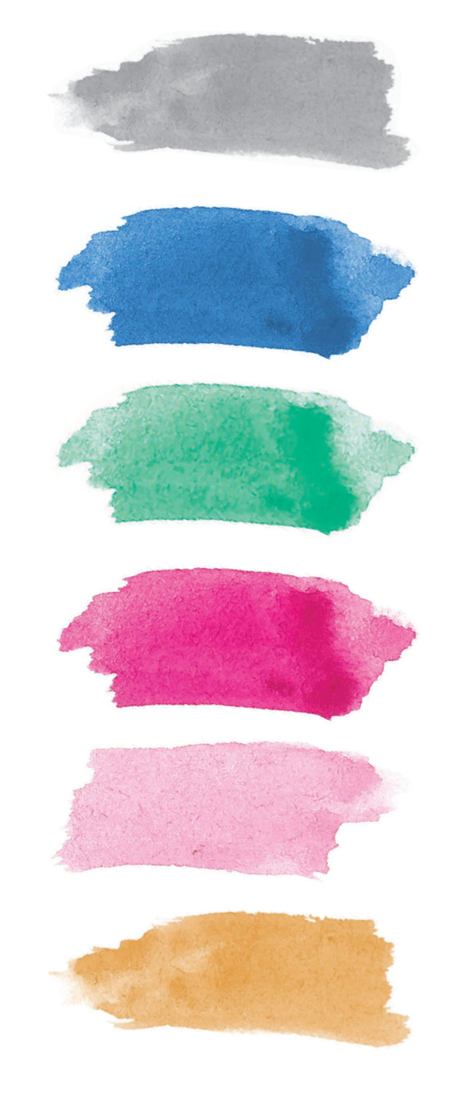 Paint Brush Strokes, Spot Wall Decal, Stick Pattern Wall Decal, Nursery