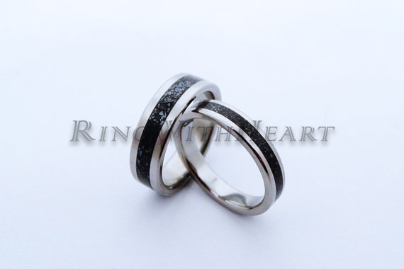 Hematite ring set deals
