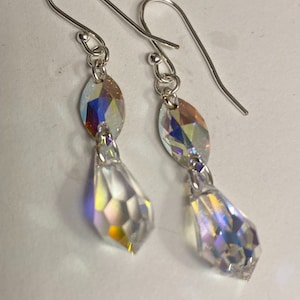 Ballroom Dance Earrings, Ballroom Dance Jewelry, Ballroom Earrings, Swarovski Earrings, Wedding Earrings, Sparkly Earrings