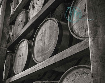 Bourbon Barrels, fine art photograph, Bourbon, Bourbon Gifts, Bourbon Art, Kentucky Bourbon, Bourbon Print, Wall Decor, Home Decor, Print