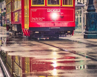 New Orleans, New Orleans Streetcar Print, New Orleans Photograph, French Quarter Art, New Orleans Art, French Quarter Art, Print, Fine Art