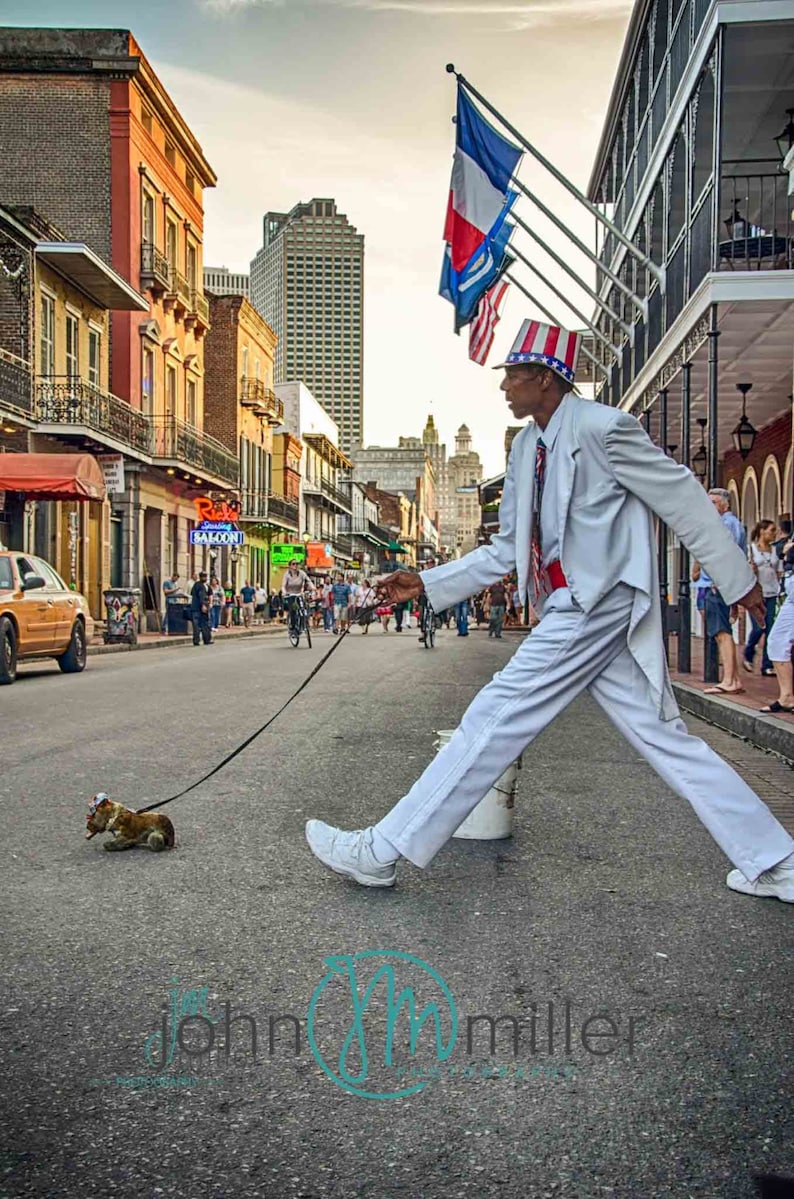 Uncle Sam New Orleans Louisiana Photograph French Quarter Etsy