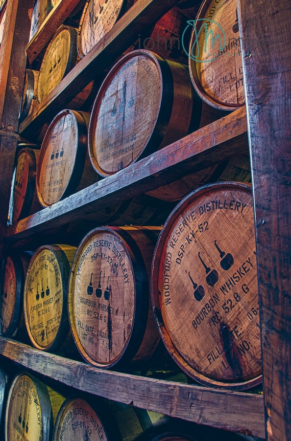Bourbon Bourbon Barrel Bourbon Gifts Bourbon Art Kentucky Etsy