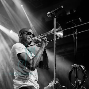 LIMITED EDITION: Trombone Shorty & Orleans Avenue (B+W) - Live at Mercury Ballroom - Louisville, KY