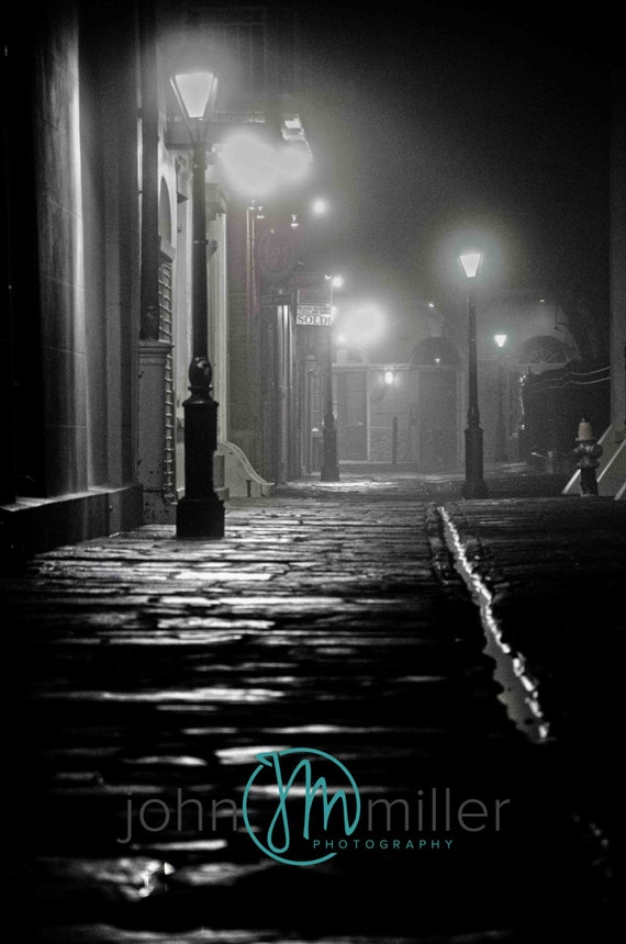 Pirates Alley, New Orleans, New Orleans Print, New Orleans Photograph, French Quarter Art, New Orleans Art, Black and White, cajun art